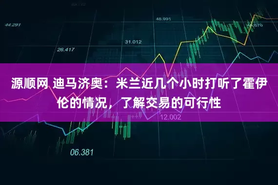 源顺网 迪马济奥：米兰近几个小时打听了霍伊伦的情况，了解交易的可行性